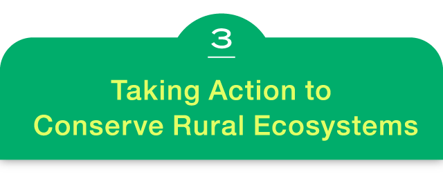 Taking Action to Conserve Rural Ecosystems