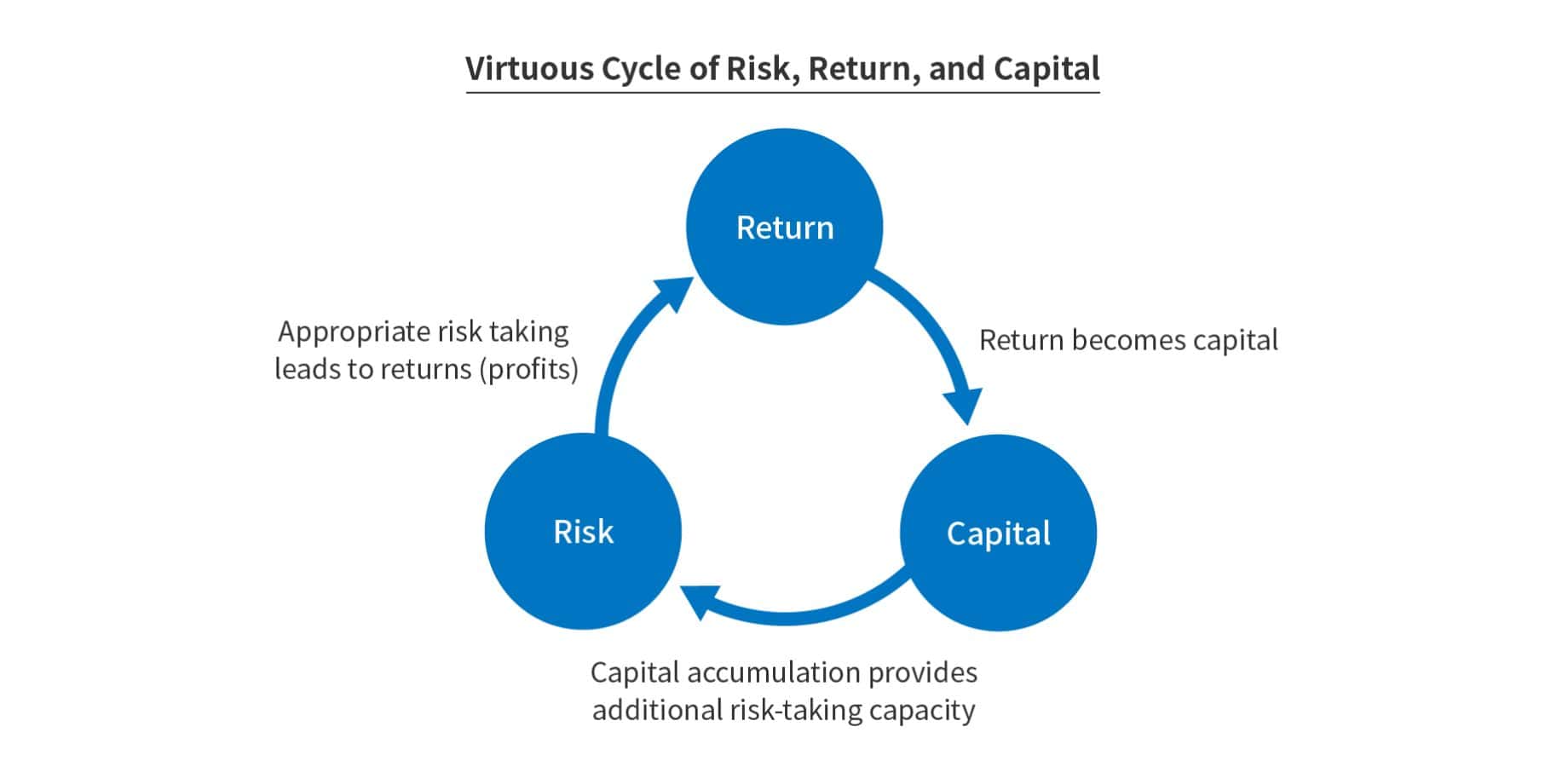 Virtuous Cycle of Risk, Return, and Capital